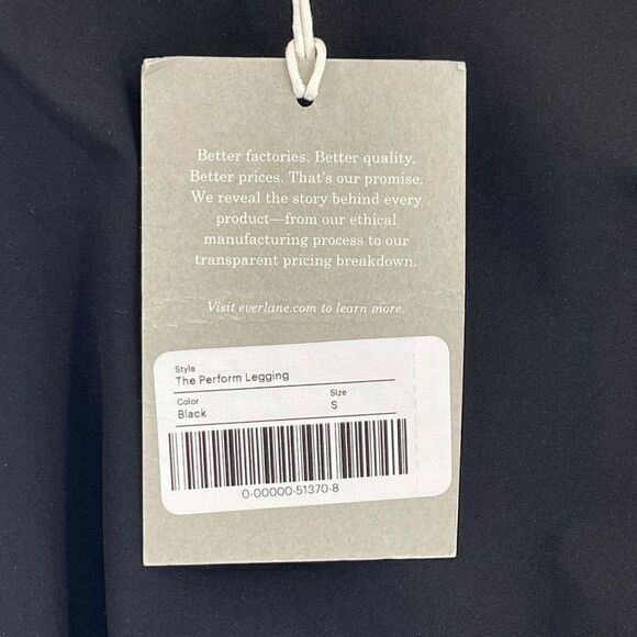 Everlane ReNew The Perform Legging Black Performance Gym Women Regular Small - Picture 14 of 14
